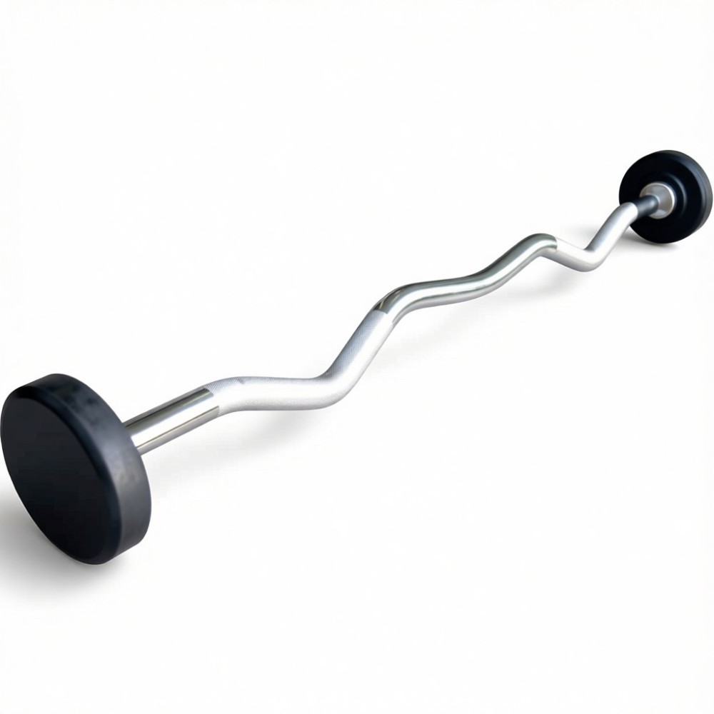 Curling Barbell With Fixed Weight, 7.5KG