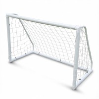 Heavy Duty Portable Plastic Goal Post With Net, 12’ x 6’