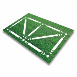 Soccer Footstep Training Mat