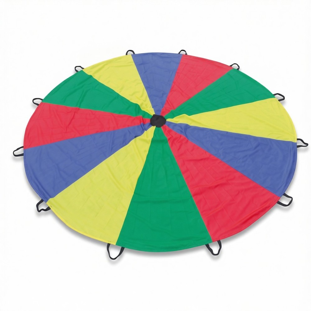 Heavy Duty Parachutes, 3mtr diameter....12 handle