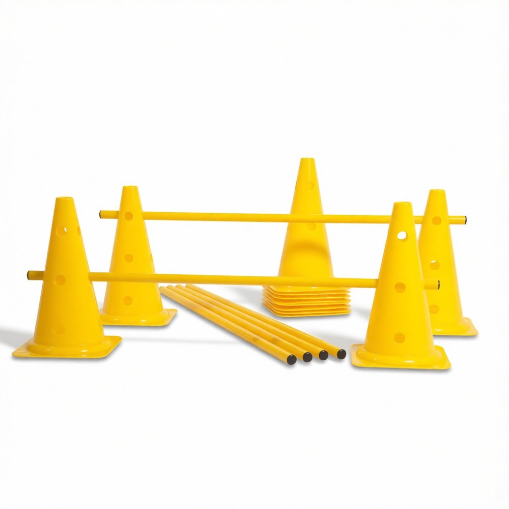 Agility Training Set, Set with marker cone with Hole Agility Training Set, Set with marker cone with Hole