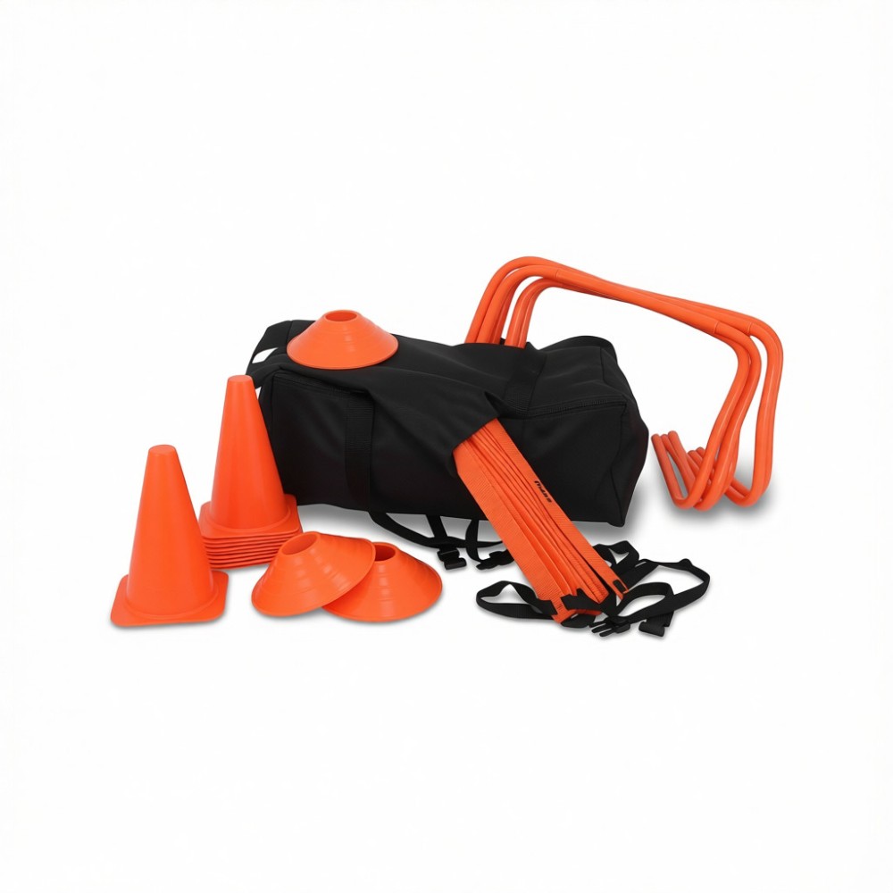Speed Agility Kit - Orange, Set with carry bag