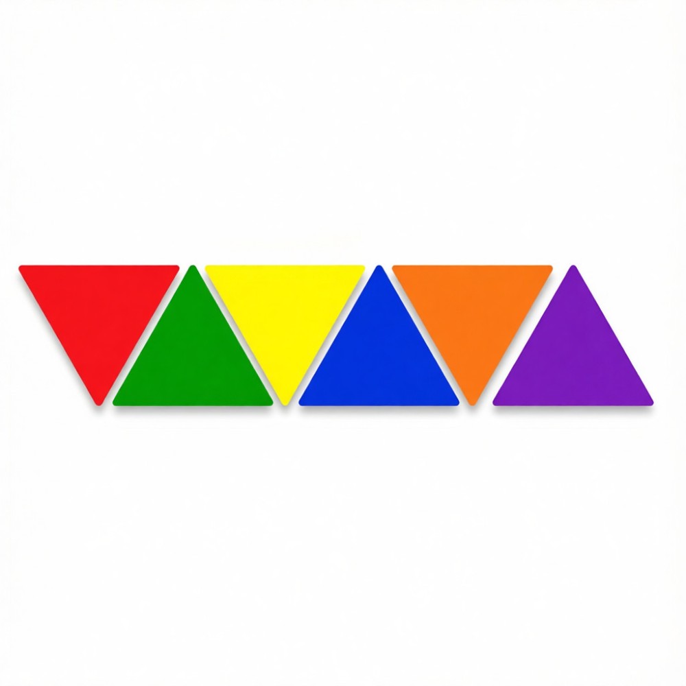 Sequence Floor Marker - Triangle