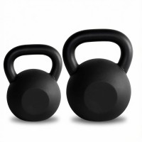 Kettle Bells - Solid Black, 4 Kg