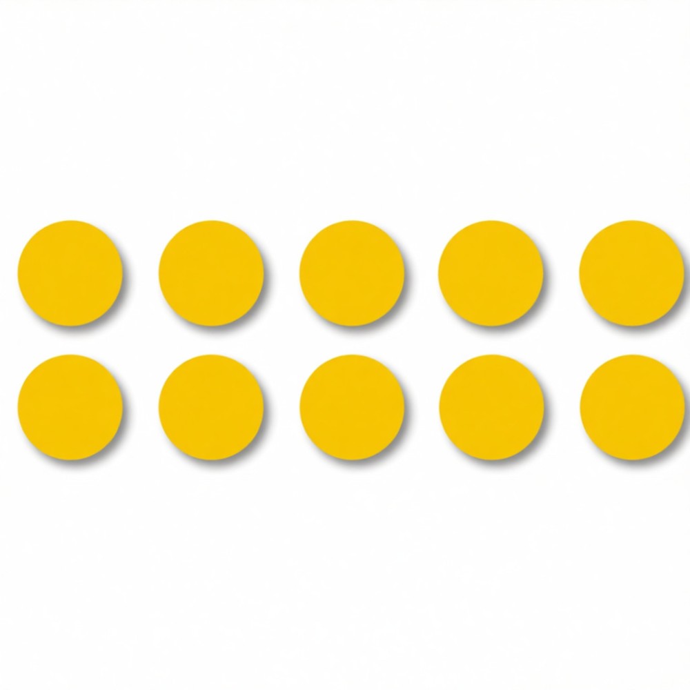Exercise Dots Agility Training Equipment, Set of 10