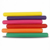 Relay Batons Plastic - Junior, Set of 6