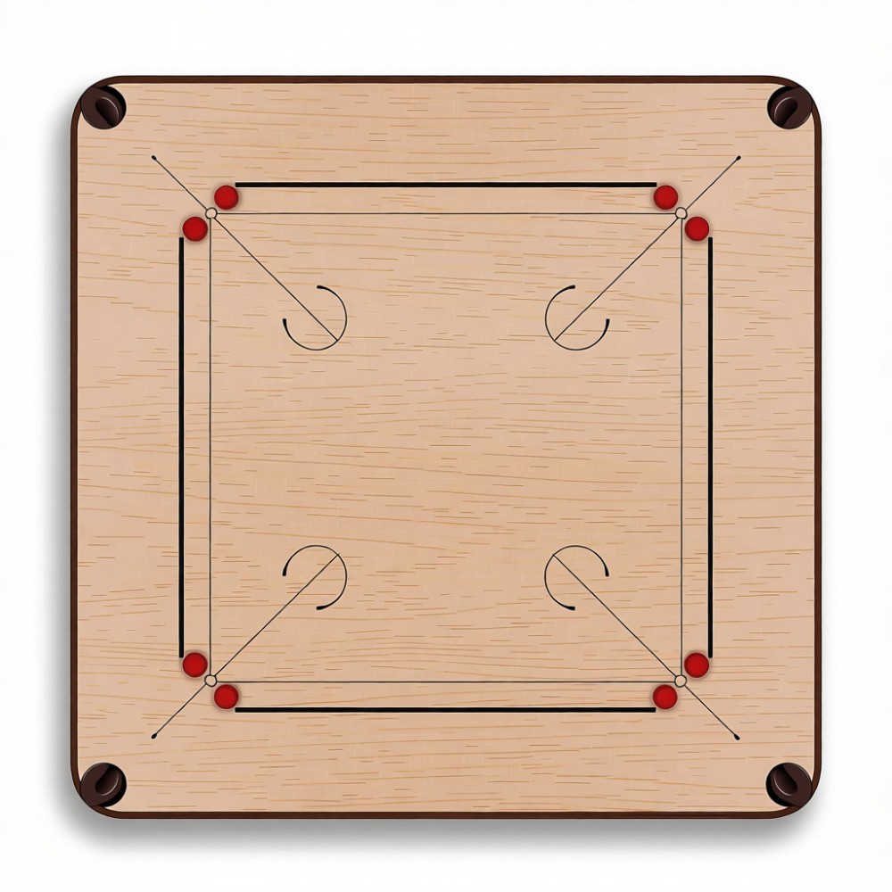Tournament - 3.5”, 42” x 42” x 36” - 3½” border. - 6mm ply
