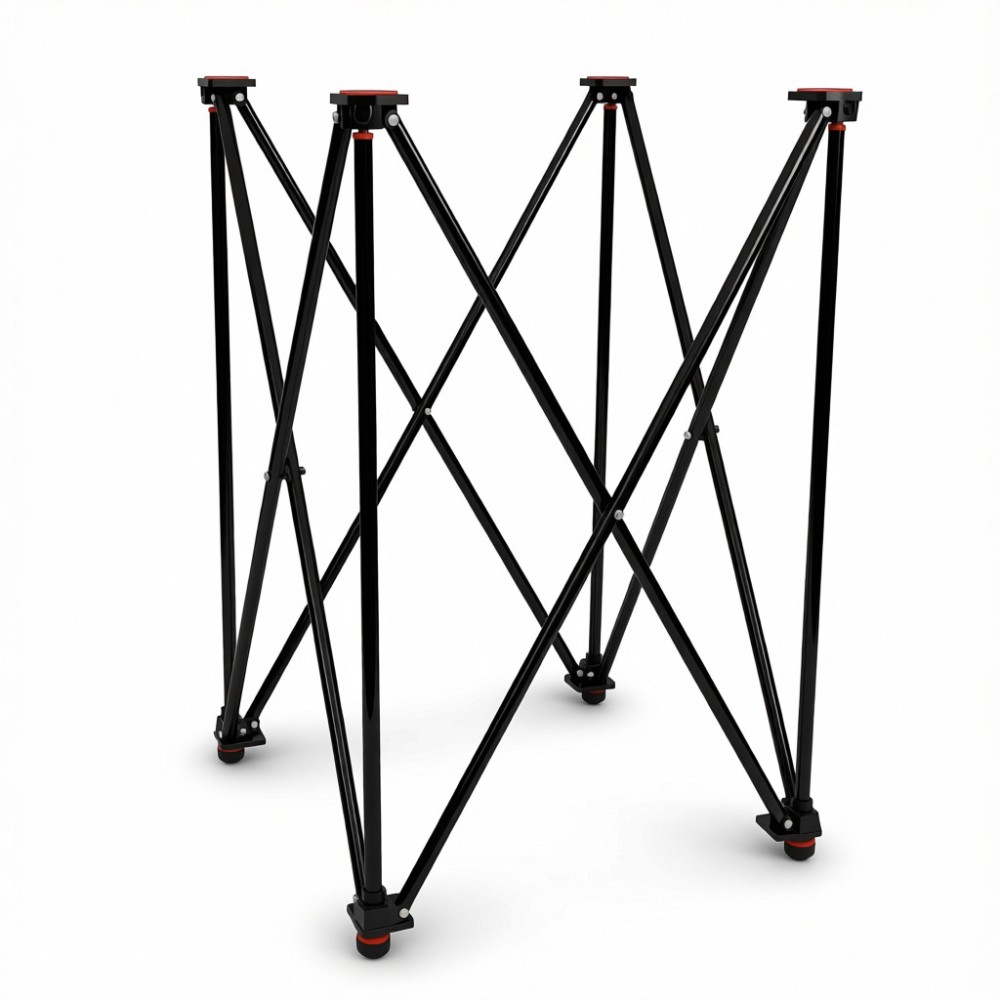 Carrom Stand, Stand fully opened: 26” Length, 16” Width