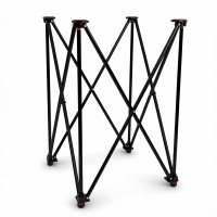 Carrom Stand, Stand fully opened: 26” Length, 16” Width