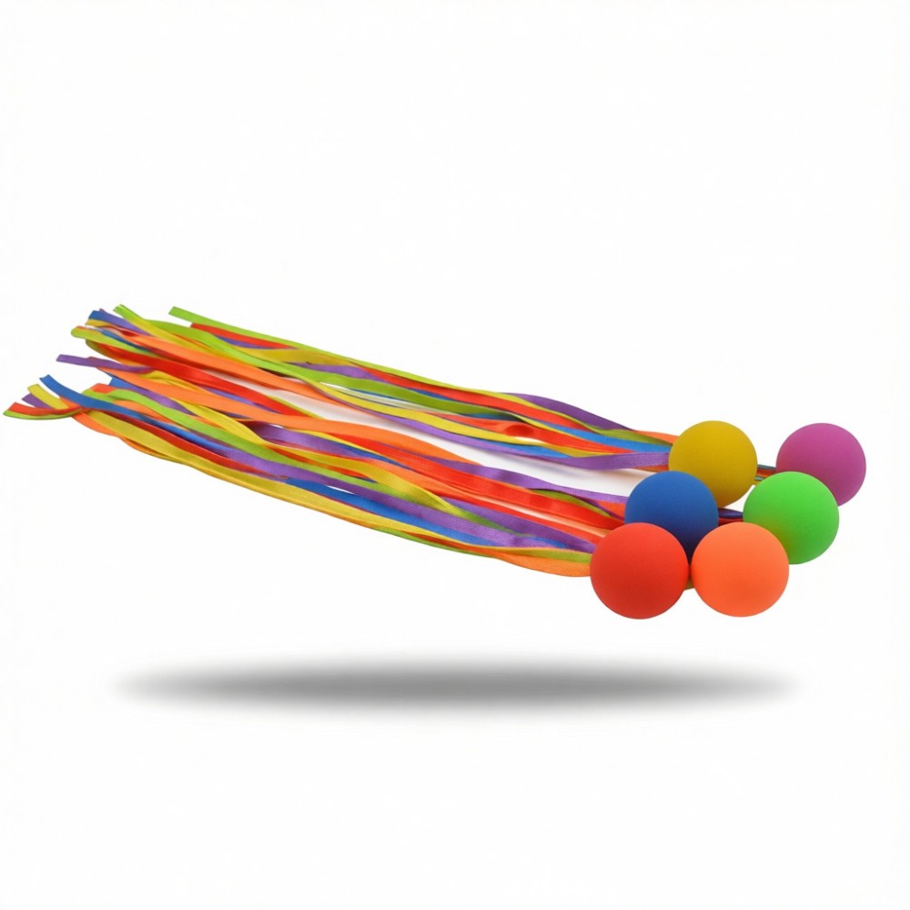 Ribbon Balls, Set of 6