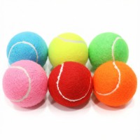 Tennis Play Ball - Felt, Pack 12 (F.YELLOW / RED)