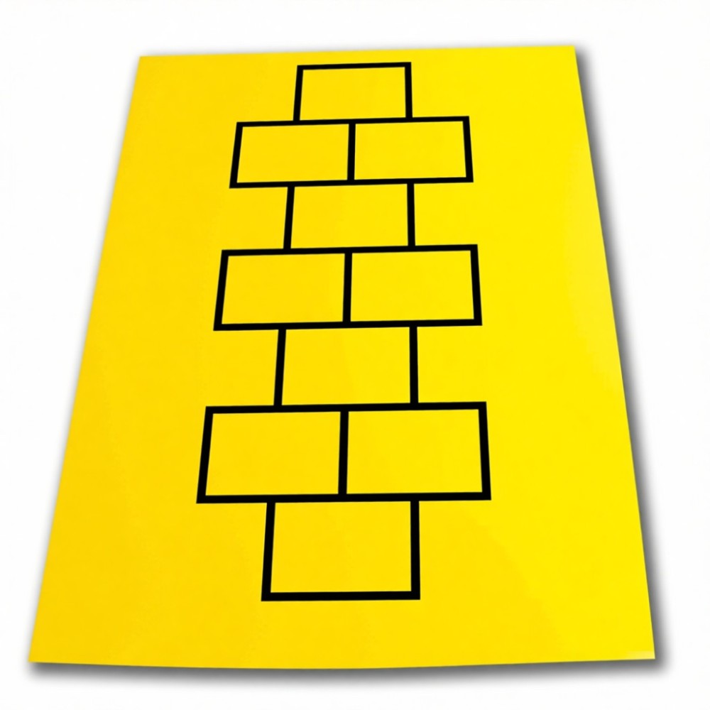 Hopscotch Set School Activity Equipment, 36” x 48” Hopscotch Set School Activity Equipment, 36” x 48”