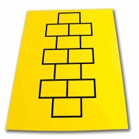 Hopscotch Set School Activity Equipment, 36” x 48”