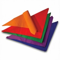 Cotton Rhythmic Scarves, Multi 50 x 50 cms