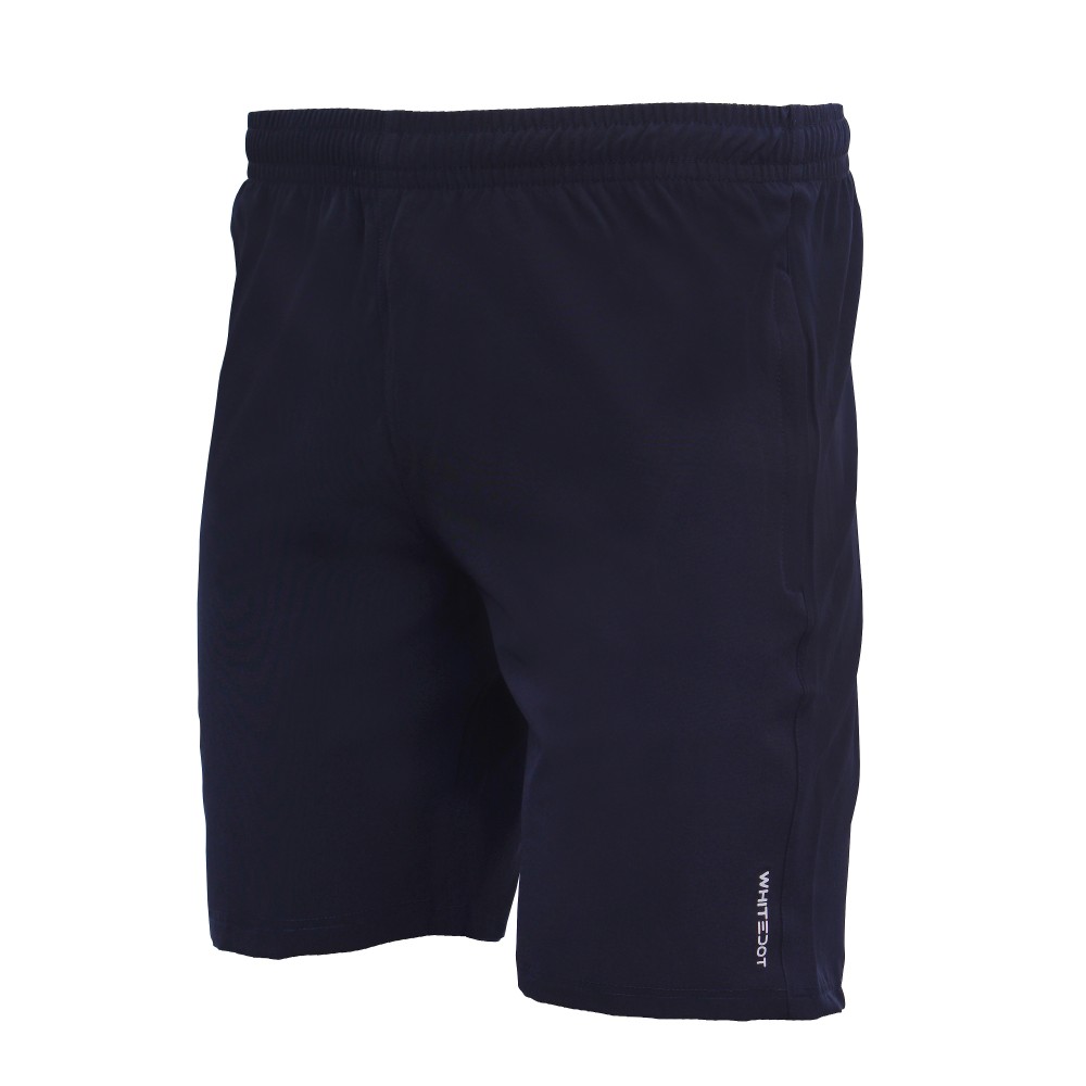 Navy Blue Training Shorts - Zipper Pockets Navy Blue Training Shorts - Zipper Pockets