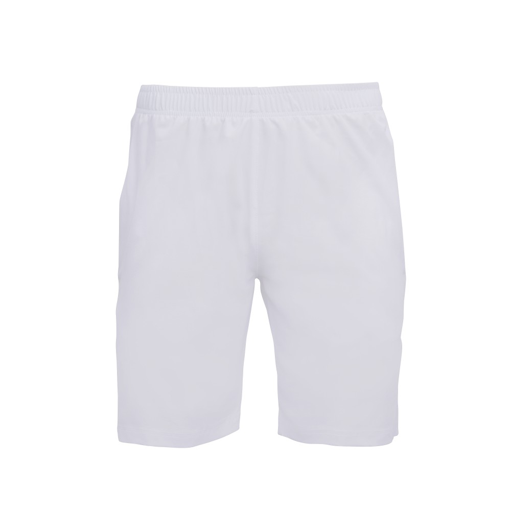 White Training Shorts - Zipper Pockets White Training Shorts - Zipper Pockets