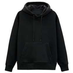 Black Hoodie - 320 GSM