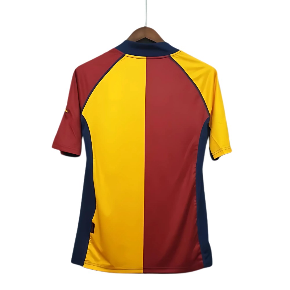 AS Roma 2001 Home UCL Football Jersey AS Roma 2001 Home UCL Football Jersey