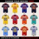 Custom Football Jersey for Men and Women with Name and Number Personalisation Custom Football Jersey for Men and Women with Name and Number Personalisation