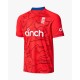 England Red 2022 T20 World Cup Half Sleeves Cricket Fan Jersey - 100% Dryfit Polyester - With Name Personalization