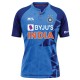India T20 World Cup 2022 Half Sleeves Cricket Fan Jersey - 100% Dryfit Polyester - With Name Personalization
