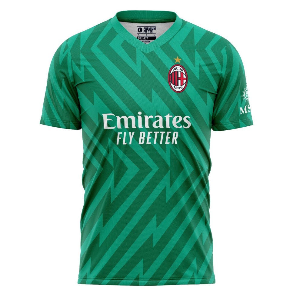 Milan goalkeeper Home 2023/24 Football Fan Jersey - Personalize with Your Name