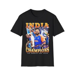 T20 World Champions l Team India Cricket l Cricket l Cricket lover l Cricket Fan l Rohit Sharma l Virat Kohli l Unisex Jersey