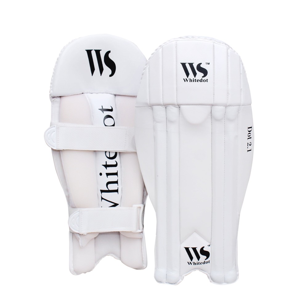 Albatross White Wicket Keeping Pads Albatross White Wicket Keeping Pads