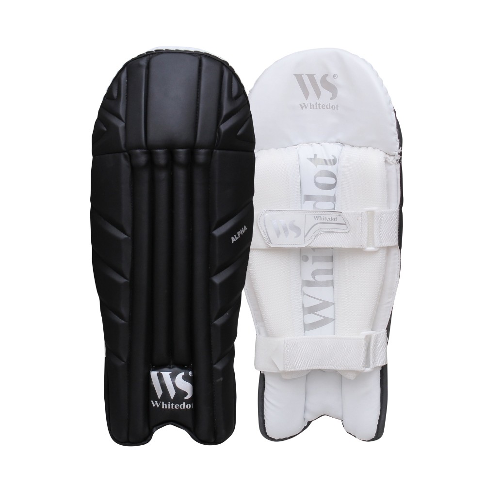 Alpha Players Black Wicket Keeping Pads Alpha Players Black Wicket Keeping Pads
