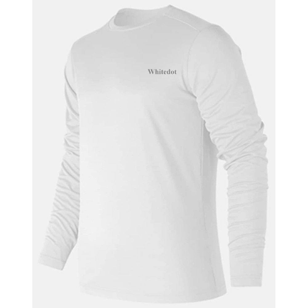 Alpha White Long Sleeve Compression Top Alpha White Long Sleeve Compression Top