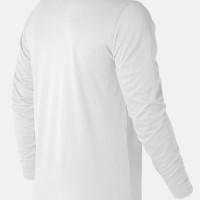 Alpha White Long Sleeve Compression Top