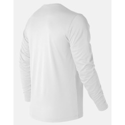 Alpha White Long Sleeve Compression Top