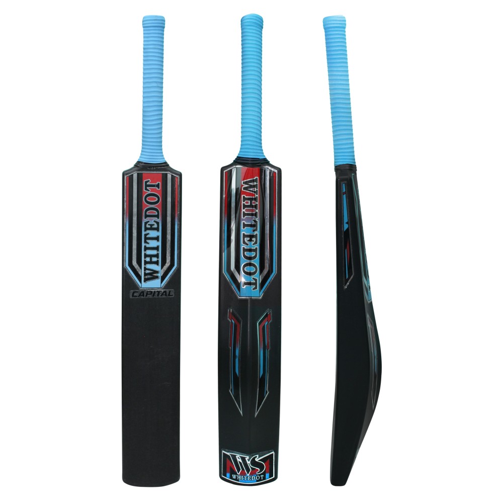 Capital Heavy Duty Plastic Cricket Bat for Heavy and Light Tennis Ball
