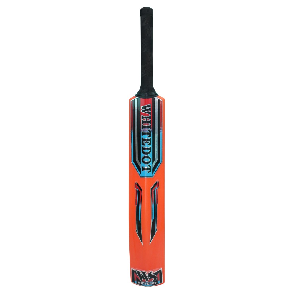 Capital Orange Heavy Duty Plastic Cricket Bat for Heavy and Light Tennis Ball