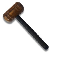 Cricket Wooden Mallet with rubber grip