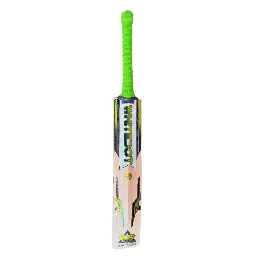 Dot 1.1 Green Kashmir Willow Cricket Bat - Grade 1
