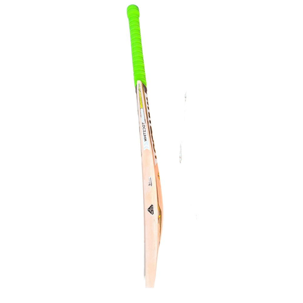 Dot 1.1 Green Kashmir Willow Cricket Bat - Grade 1