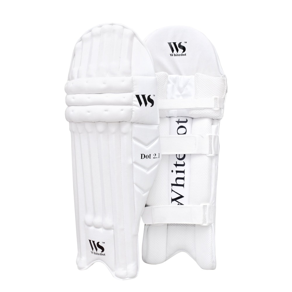 Dot 2.1 White Cricket Batting Pad Dot 2.1 White Cricket Batting Pad
