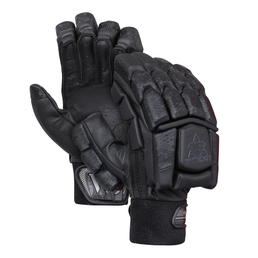 Egret Black Cricket Batting Gloves Egret Black Cricket Batting Gloves