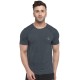 FlexFit Round Neck Regular Dry Fit Gym Sports T-Shirt - M-Grey FlexFit Round Neck Regular Dry Fit Gym Sports T-Shirt - M-Grey