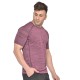 FlexFit Round Neck Regular Dry Fit Gym Sports T-Shirt - Magenta