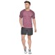 FlexFit Round Neck Regular Dry Fit Gym Sports T-Shirt - Magenta