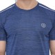 FlexFit Round Neck Regular Dry Fit Gym Sports T-Shirt - Royal Blue