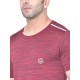 FlexFit Round Neck Regular Dry Fit Gym Sports T-Shirt - Wine FlexFit Round Neck Regular Dry Fit Gym Sports T-Shirt - Wine