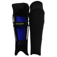 Moonwalkr Black Clads for Batting pads (Batting Legguard Cover)