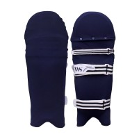 Navy Blue Clads for Batting pads (Batting Legguard Cover)