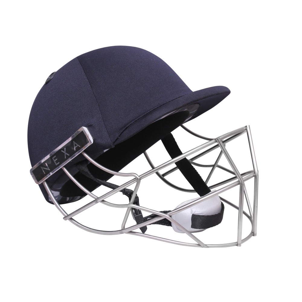 Nexa 2.0 Platinum Cricket Helmet - Stainless Steel (SS) Protector