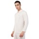 Novelty Quick Dry Cricket Polo T-Shirt - Full Sleeves - Off White