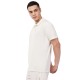 Novelty Quick Dry Cricket Polo T-Shirt - Half Sleeves - Off White