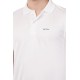Novelty Quick Dry Cricket Polo T-Shirt - Half Sleeves - White